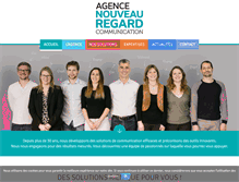 Tablet Screenshot of nouveau-regard.fr